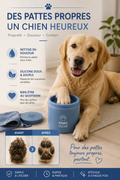 CleanPaw™ | Le nettoyeur de pattes révolutionnaire
