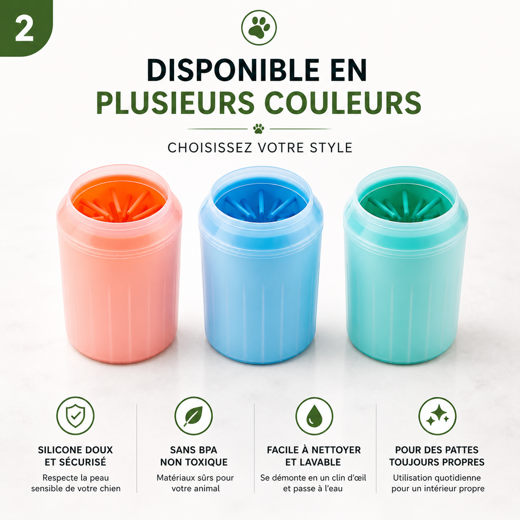 CleanPaw™ | Le nettoyeur de pattes révolutionnaire