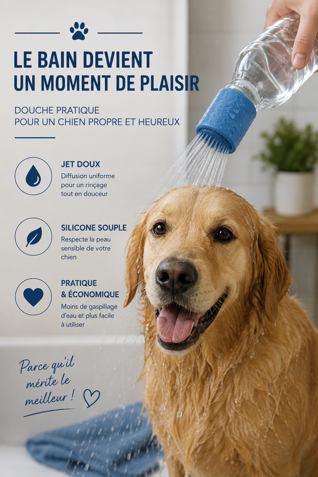 Douche Portable pour Chien